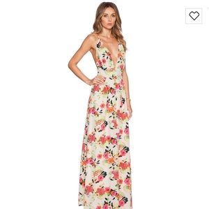Yumi Kim Maxi Dress in Enchanted Peony